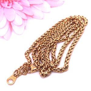 18kGP Gold Chain Necklace 22”